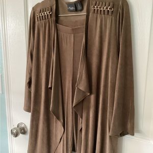 Chicos pants and jacket.